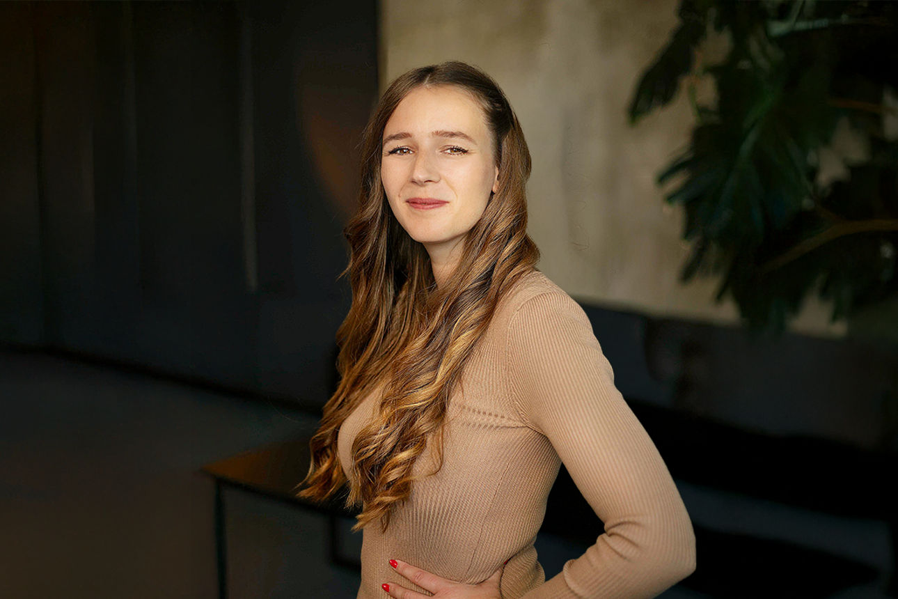 Business-Begleiterin Theresa Maus