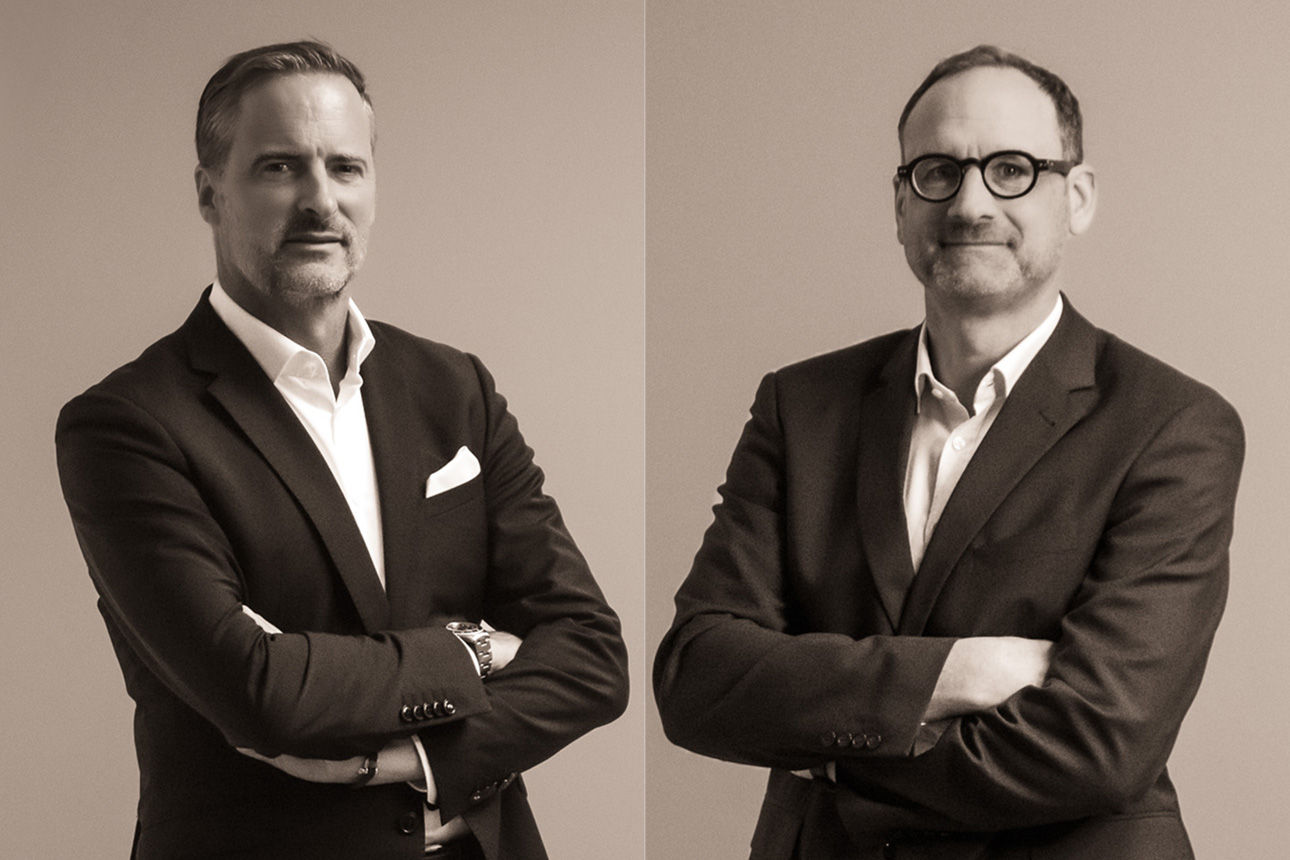 Unsere Vorstände Thomas Münster und Daniel Sauer