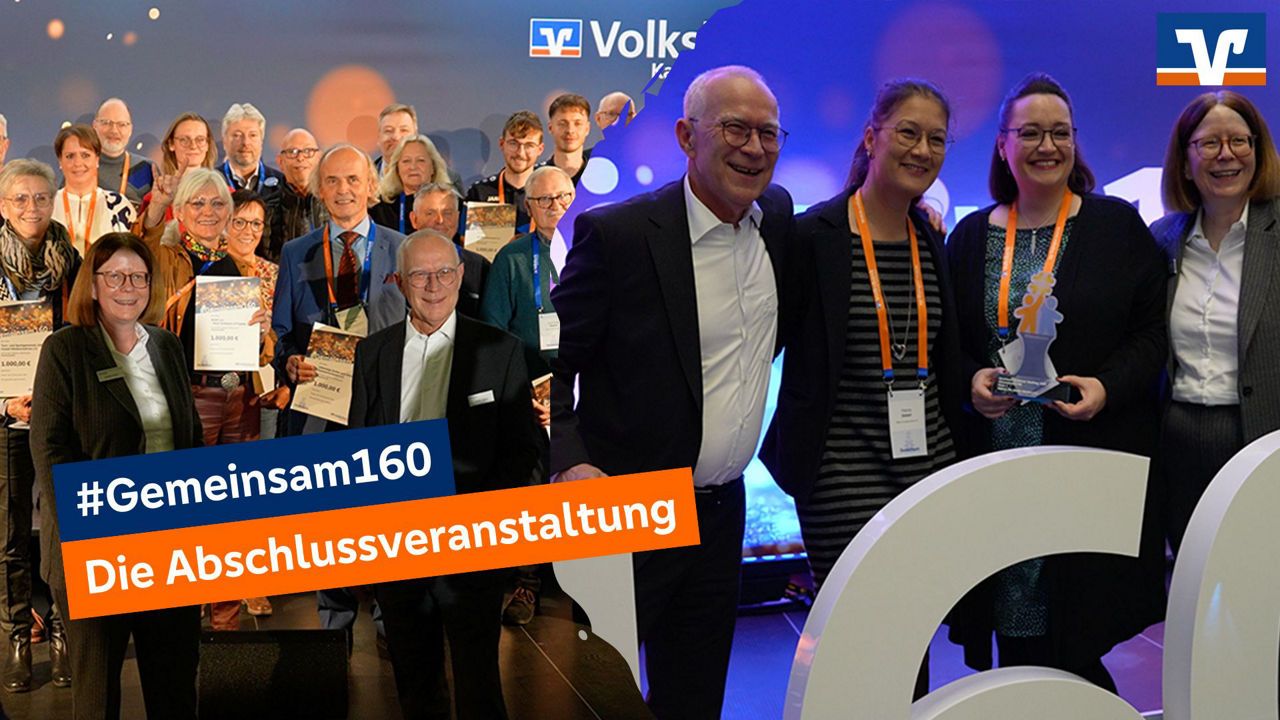 Vorstände und Gewinner bei #Gemeinsam160