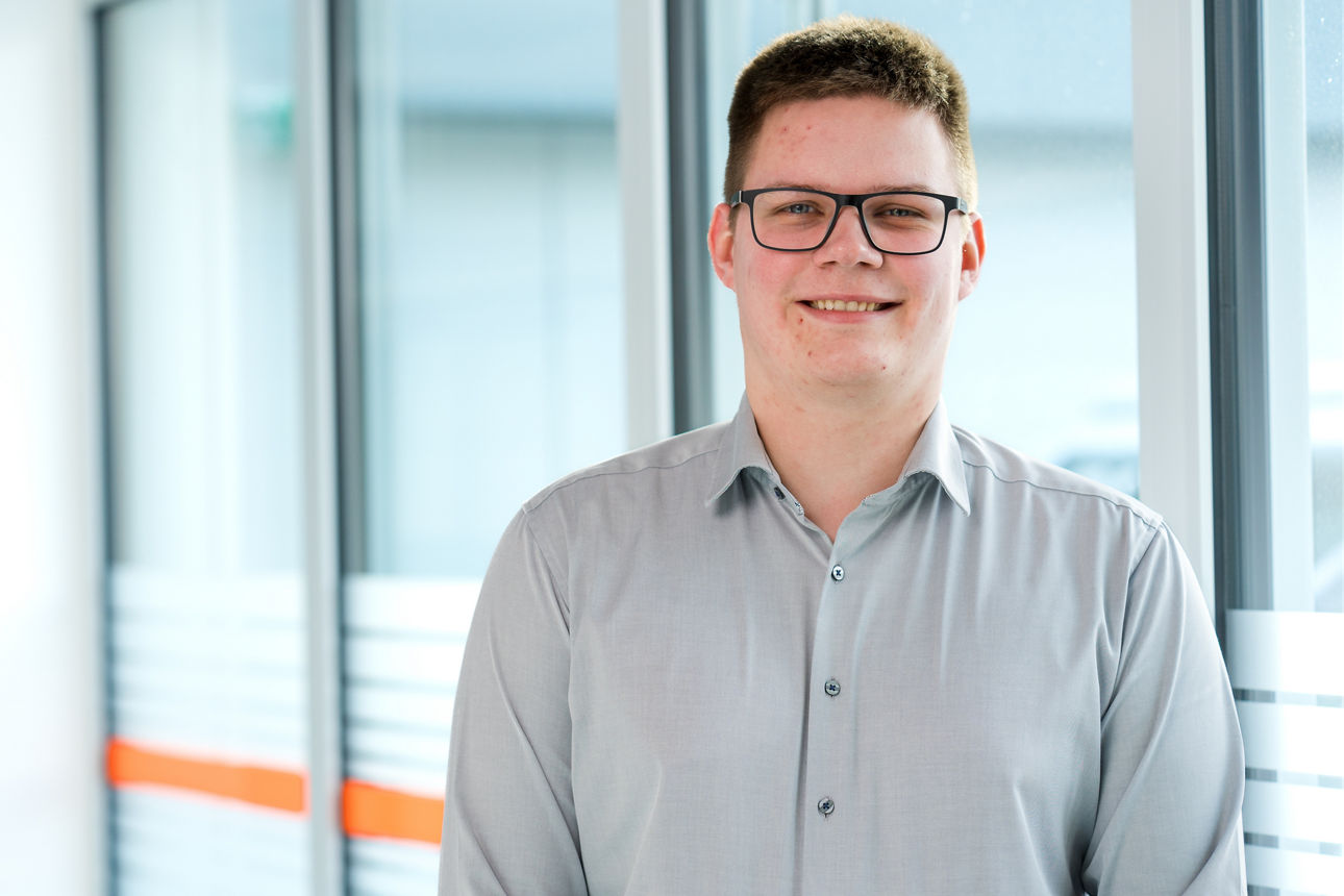 Timo Gerdes, Mitarbeiter der Volksbank Westrhauderfehn