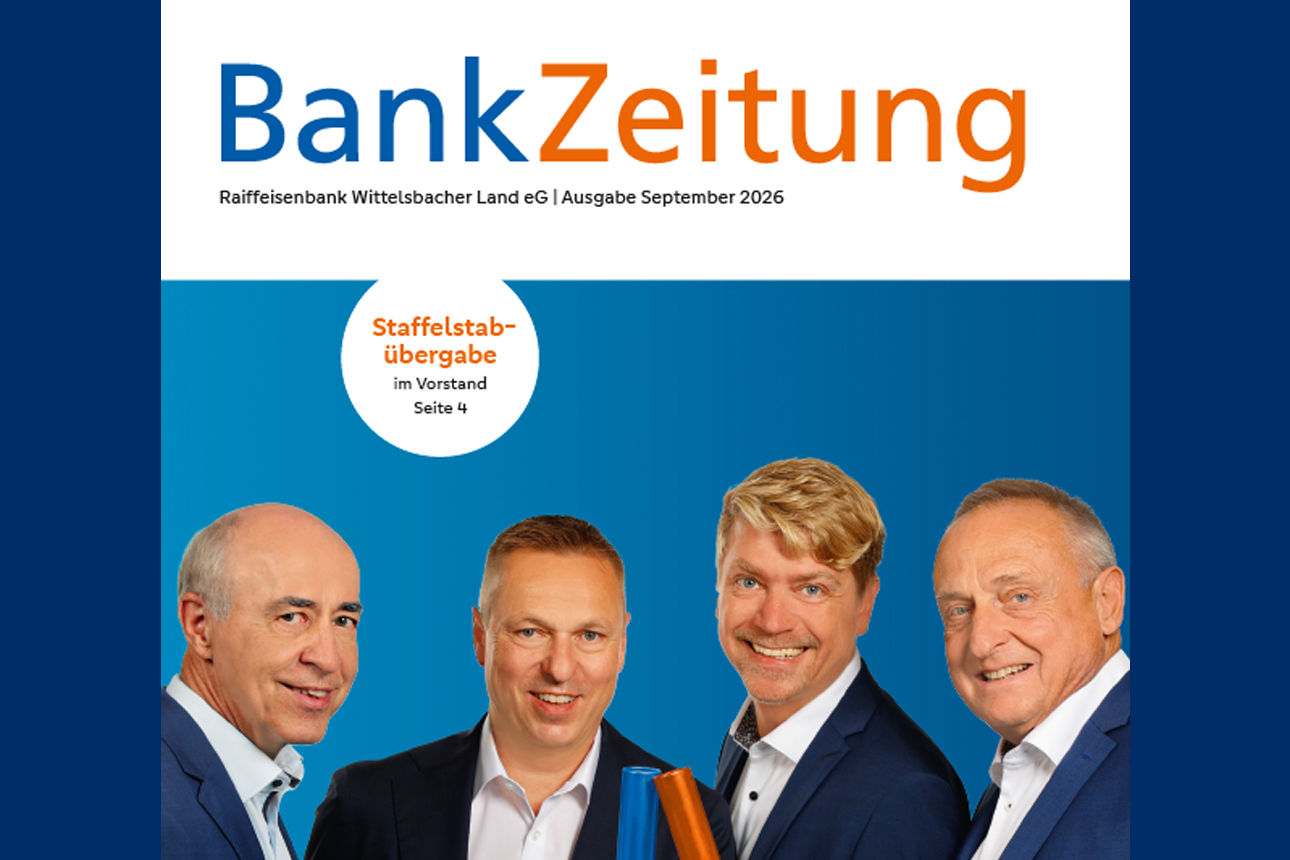 Abbildung aktuelle Bankzeitung 2026