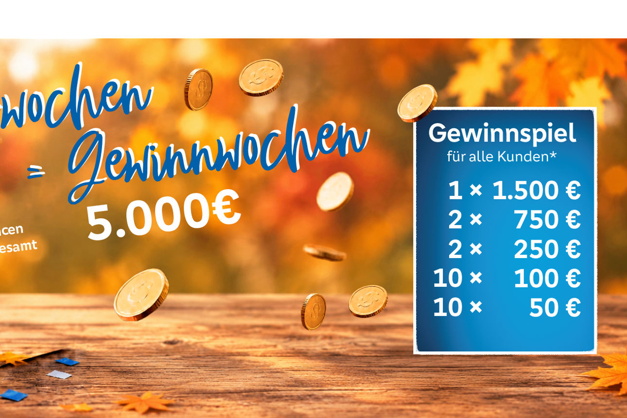 Geschenkbox mit Preisen
