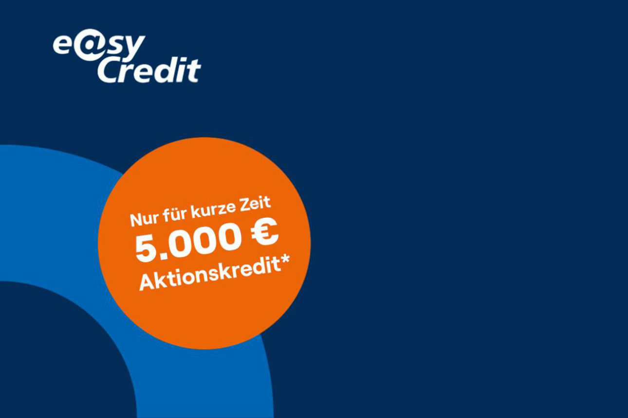 Teambank Aktion 5.000 Euro Aktionskredit für Neukunden 
