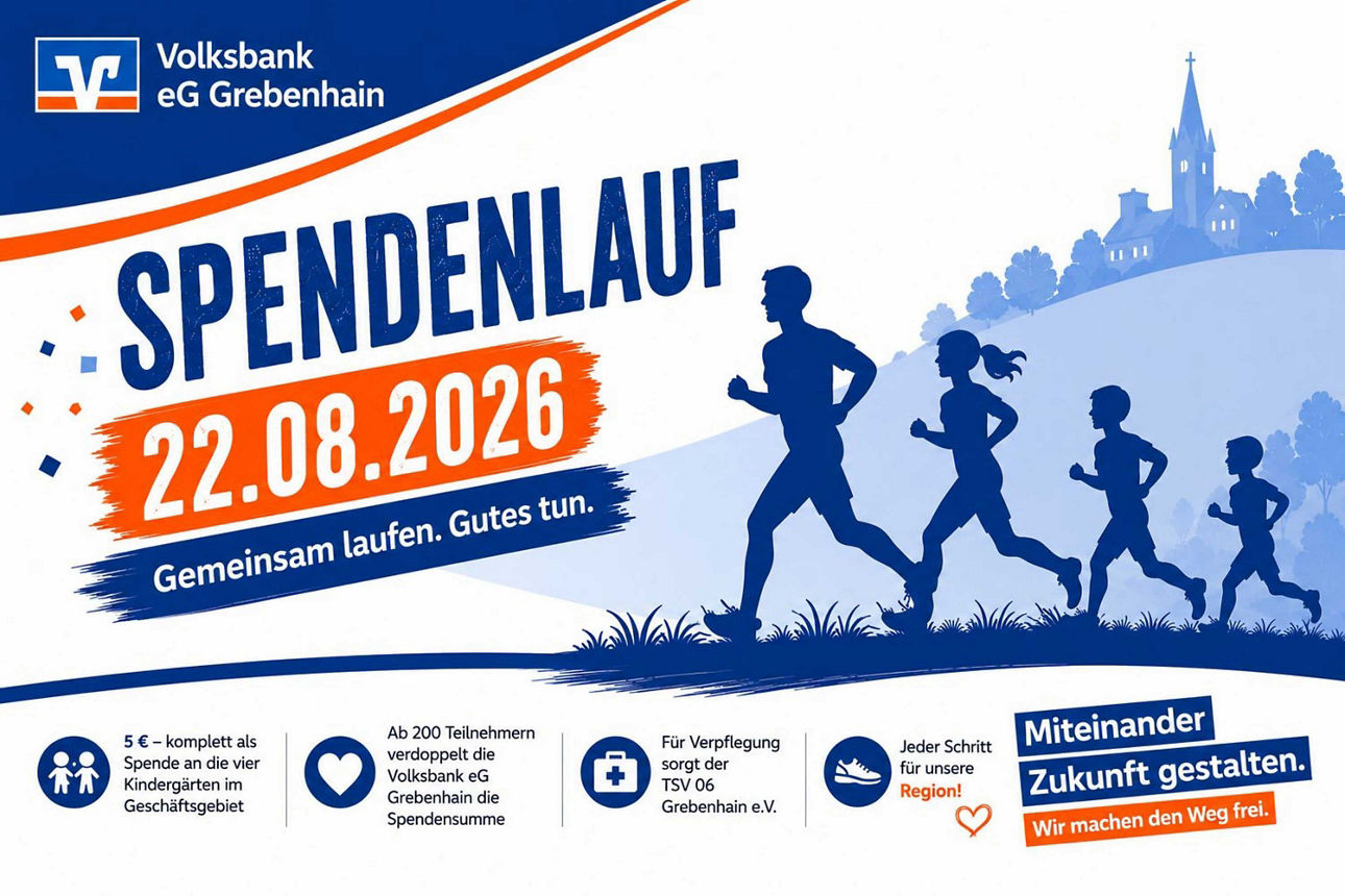 Logo 100 Jahre Volksbank eG Grebenhain