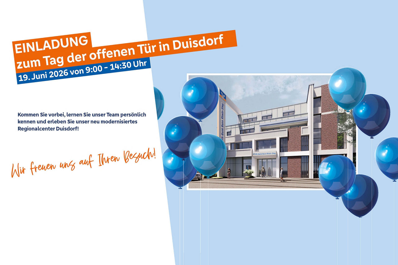 Einladung zum Tag der offenen Tür in Duisdorf