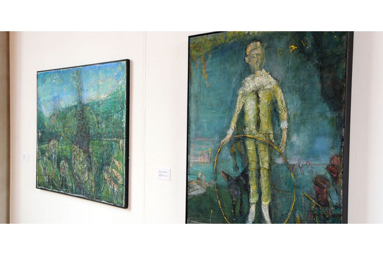 Gemälde des Künstlers Rudi Tröger