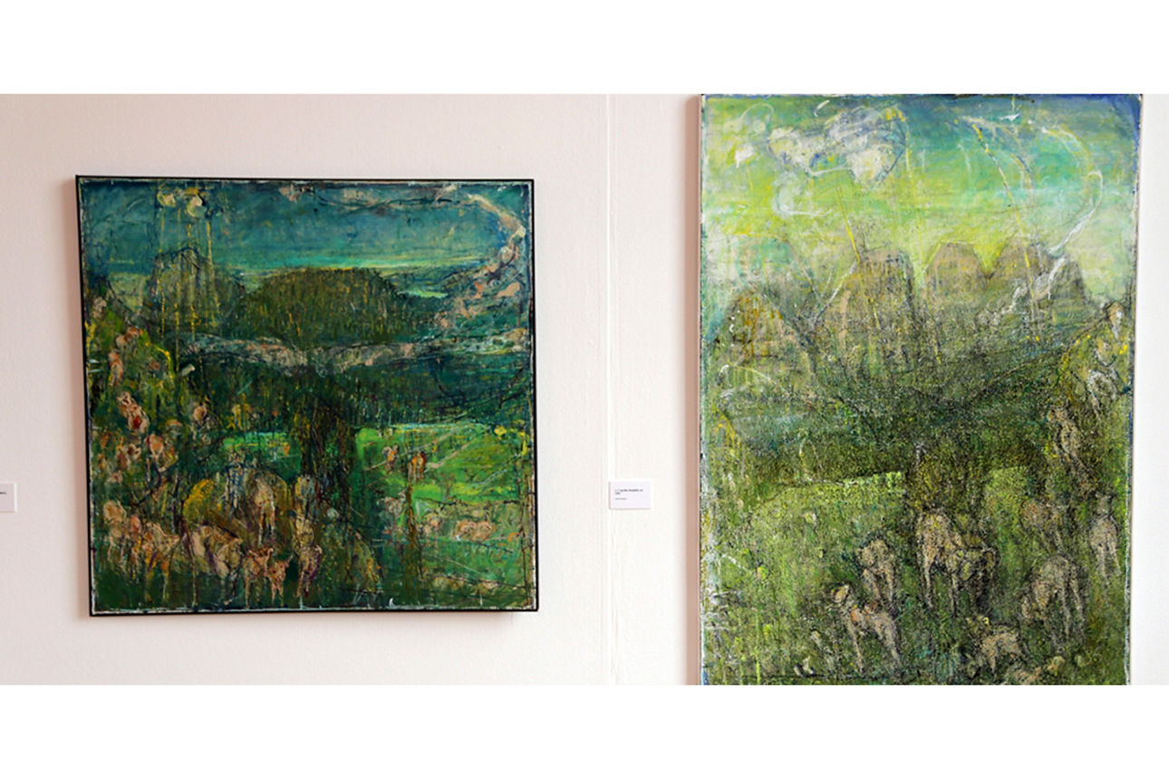 Gemälde des Künstlers Rudi Tröger