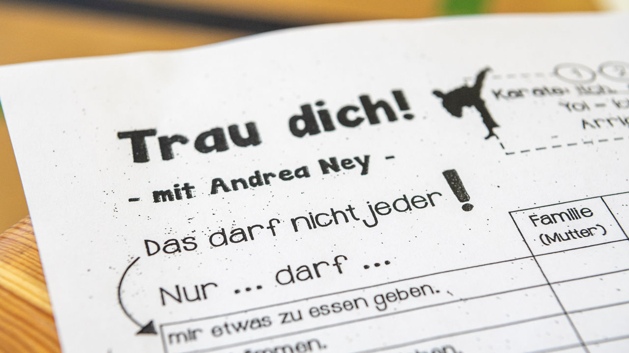 Bild Trau Dich Anmeldeformular