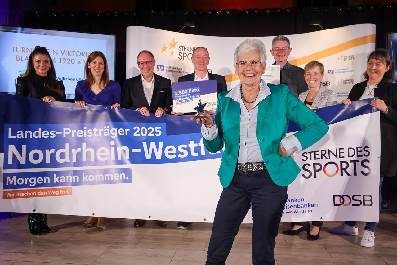 Landespreisverleihung Sterne des Sports für NRW 17.11.2025, St. Bernardus Kapelle, Oberhausen 