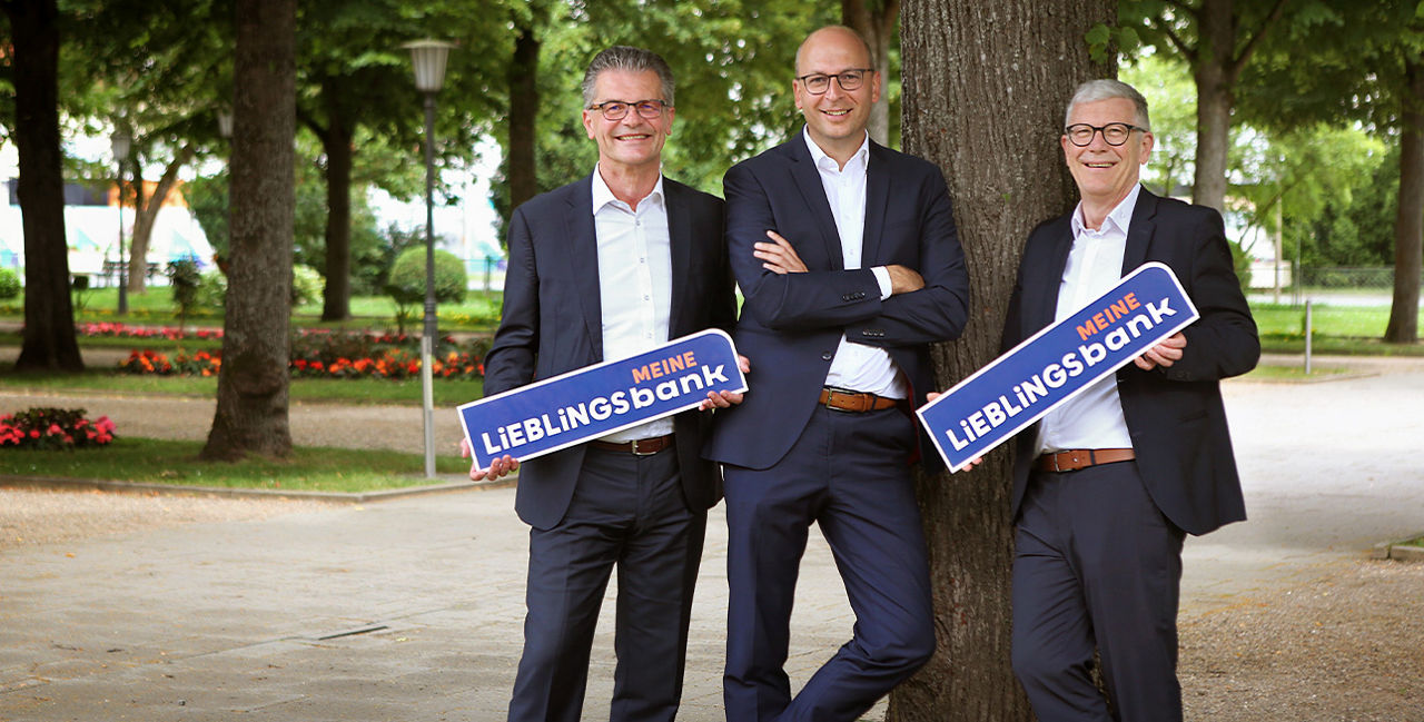 Unsere drei Vorstände.