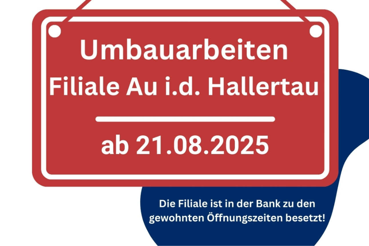 Umbau Filiale Au