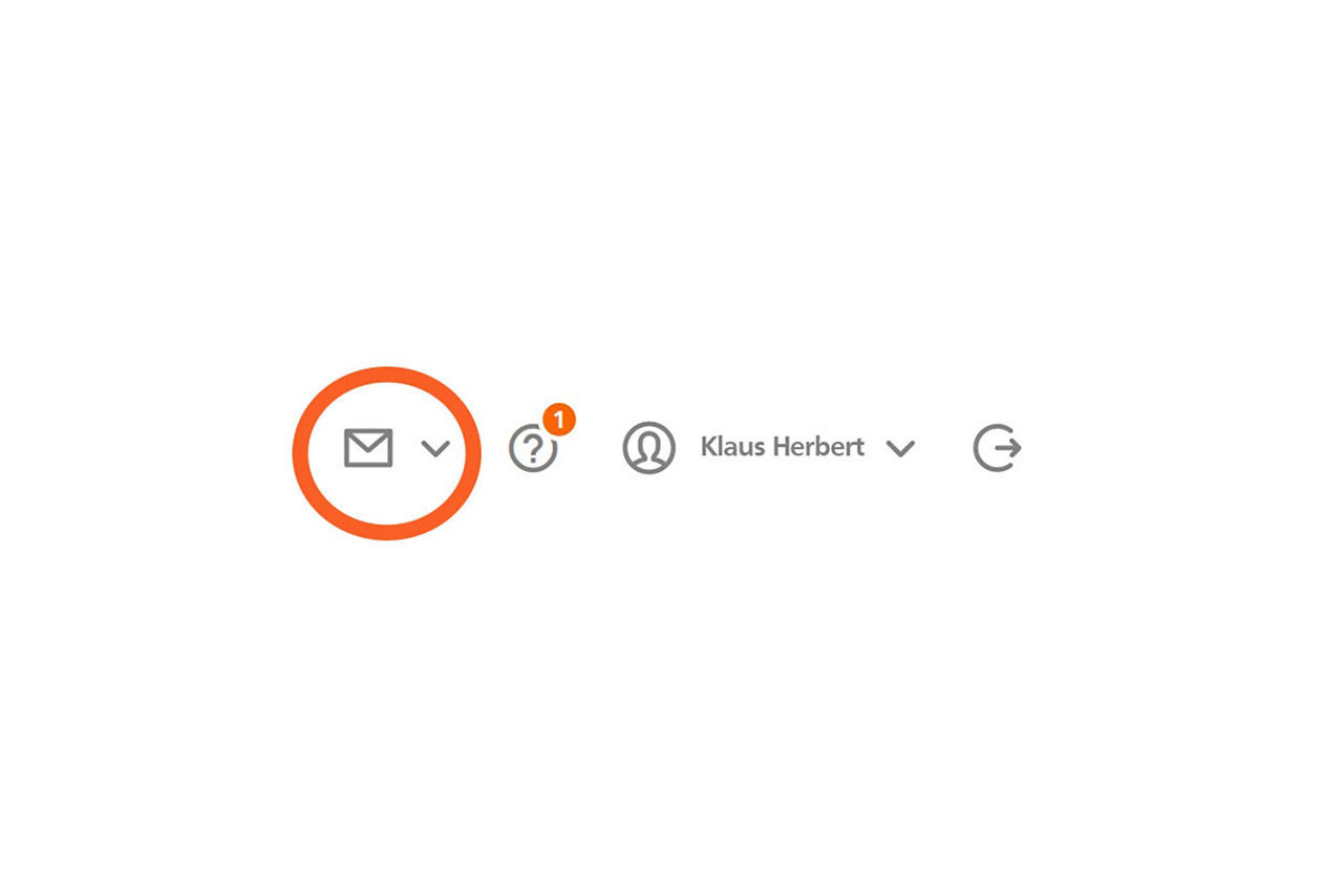 Grafik aus dem OnlineBanking (elektronisches Postfach)