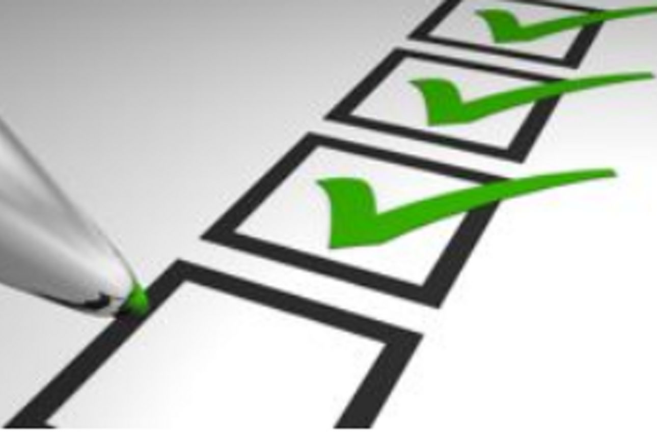 Eine Checkliste für geschäftliche Aufgaben
