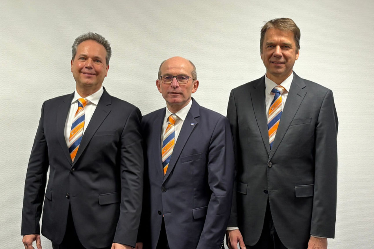 v.l.n.r. Jan A. Dressle, Harald Schuppiser, Steffen Wehe