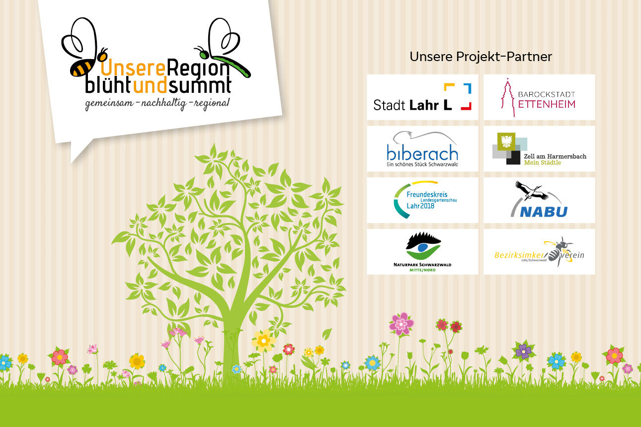 Grafik zeigt einen grünen Baum mit den Partnerlogos