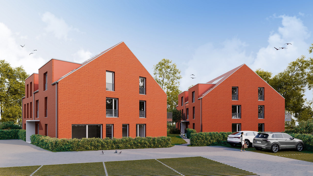 Geplanter Neubau in Stelle