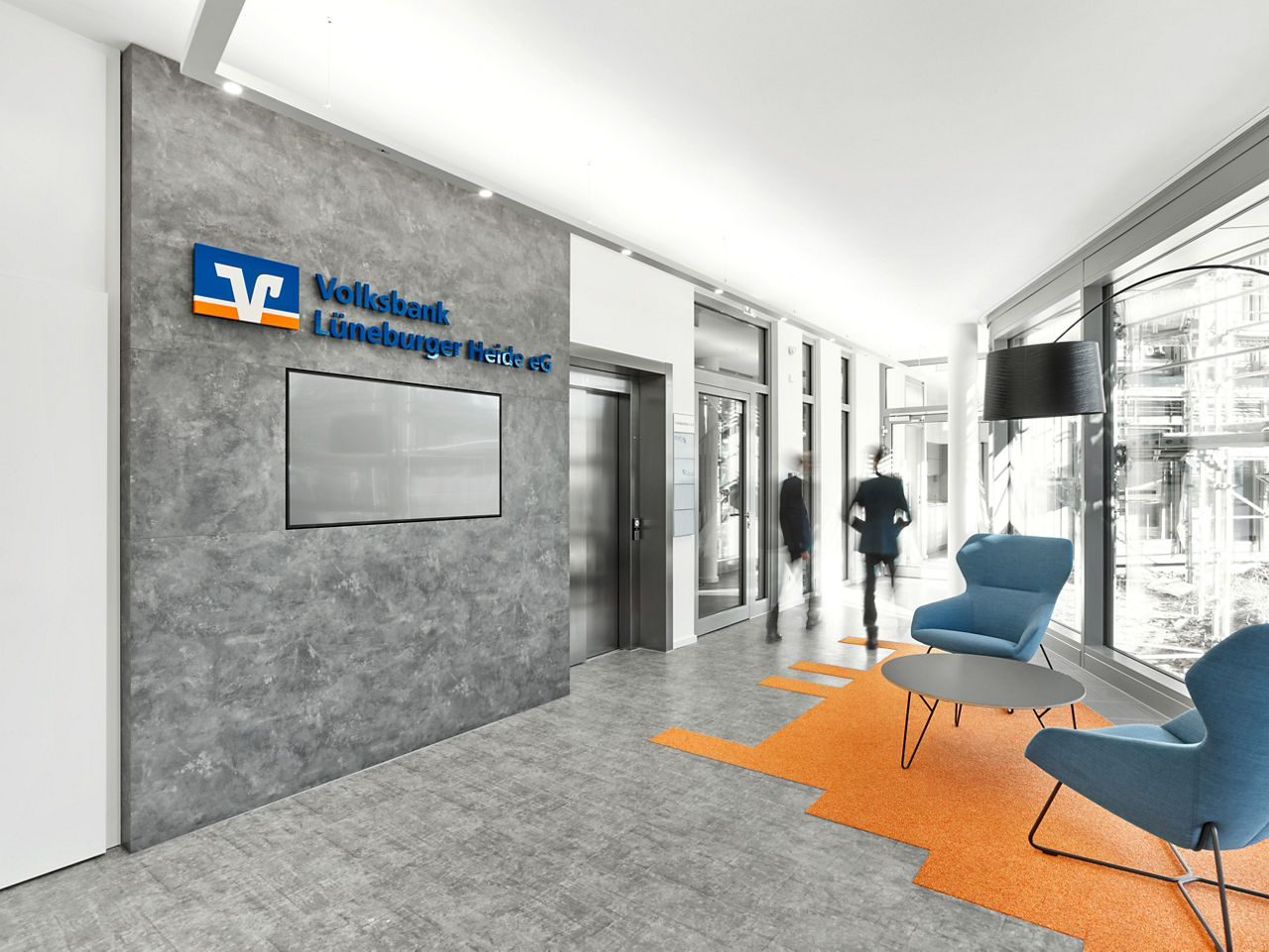 Volksbank Haus 2.0 Eingangsbereich