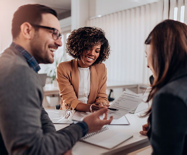 Group of people having meeting and disscusing at the office