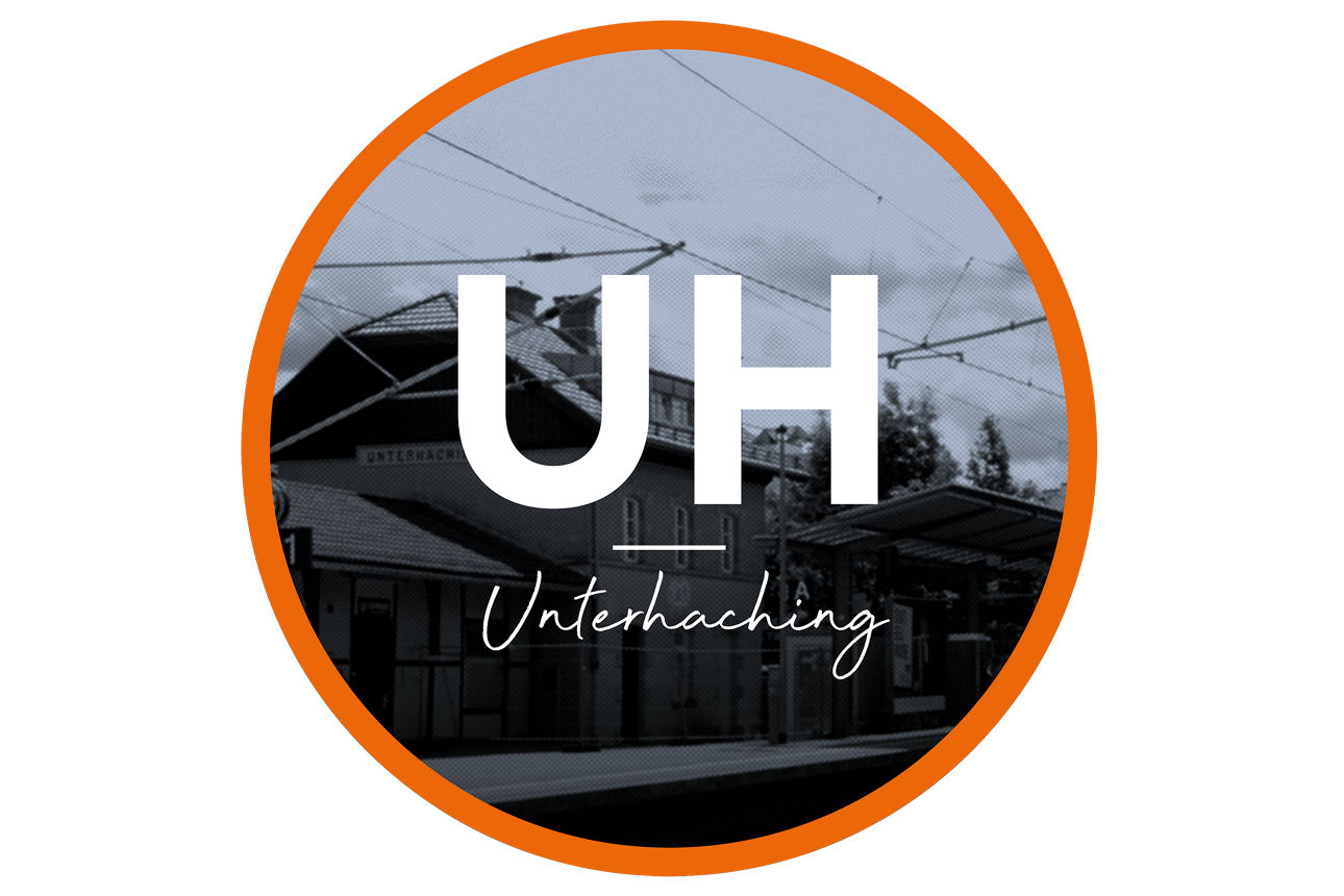 Bild von Unterhaching mit Schriftzug