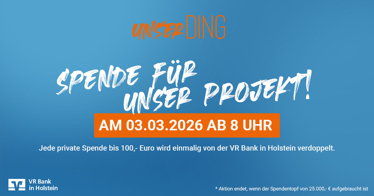 Verdopplungstag Banner für Unterstützer Social Media Seite Facebook