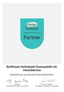 Urkunde Partner Immo Scout 24