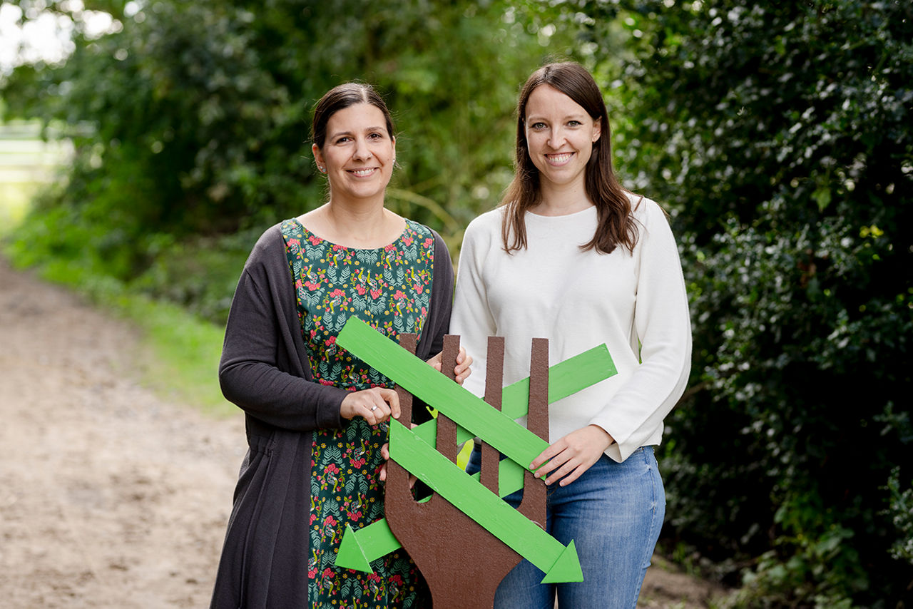 Foto von Stefanie Nienhaus und Johanna von Oy
