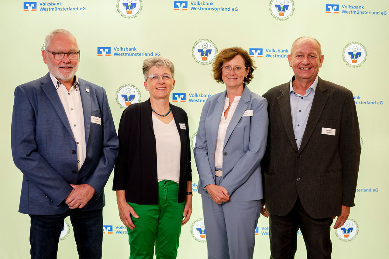Foto von Hans-Dieter Logermann, Ulrike Benning, Gisela Salzmann und Bernhard Heermann