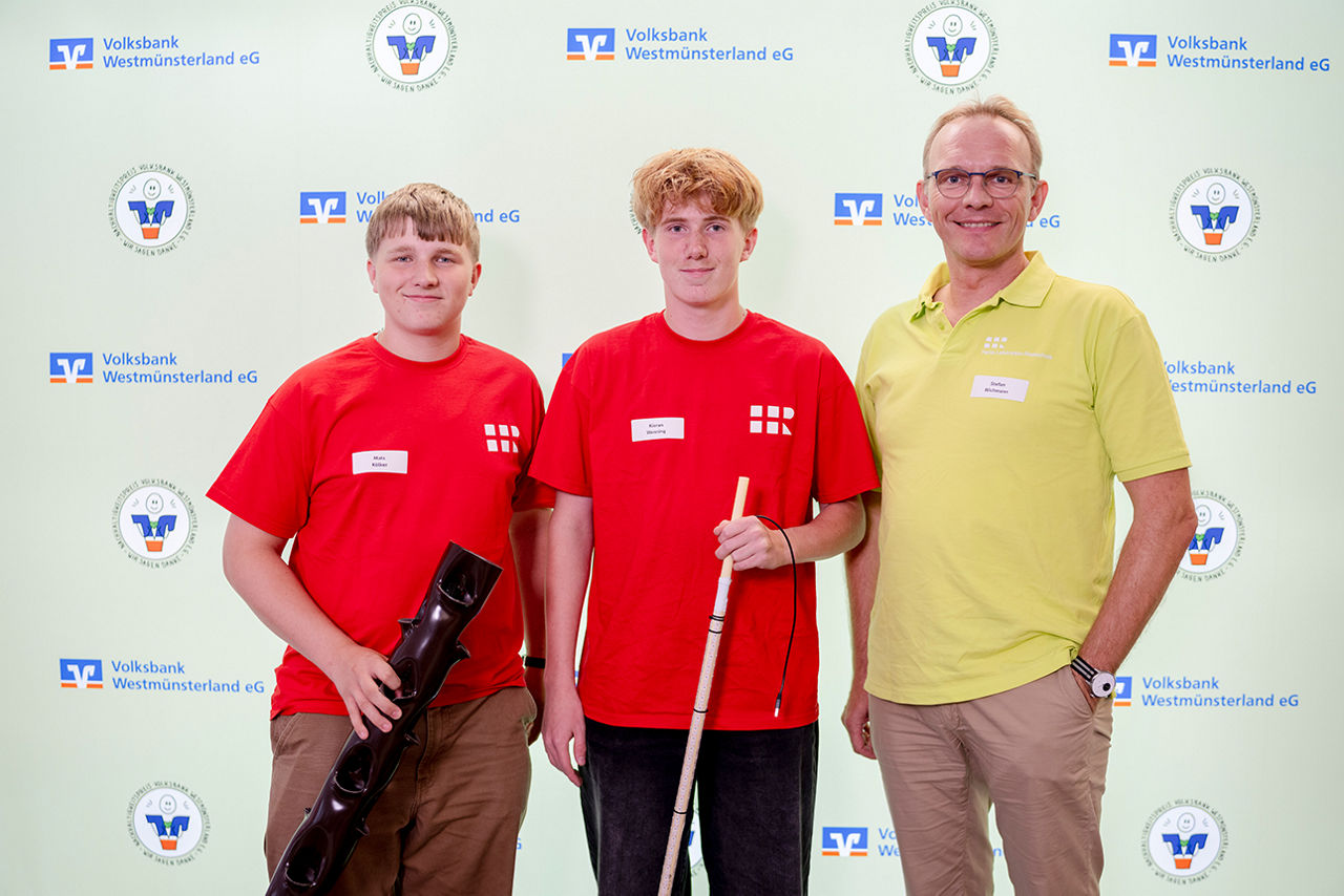 Foto von Mats Kölker, Kieran Wenning und Stefan Wichmann