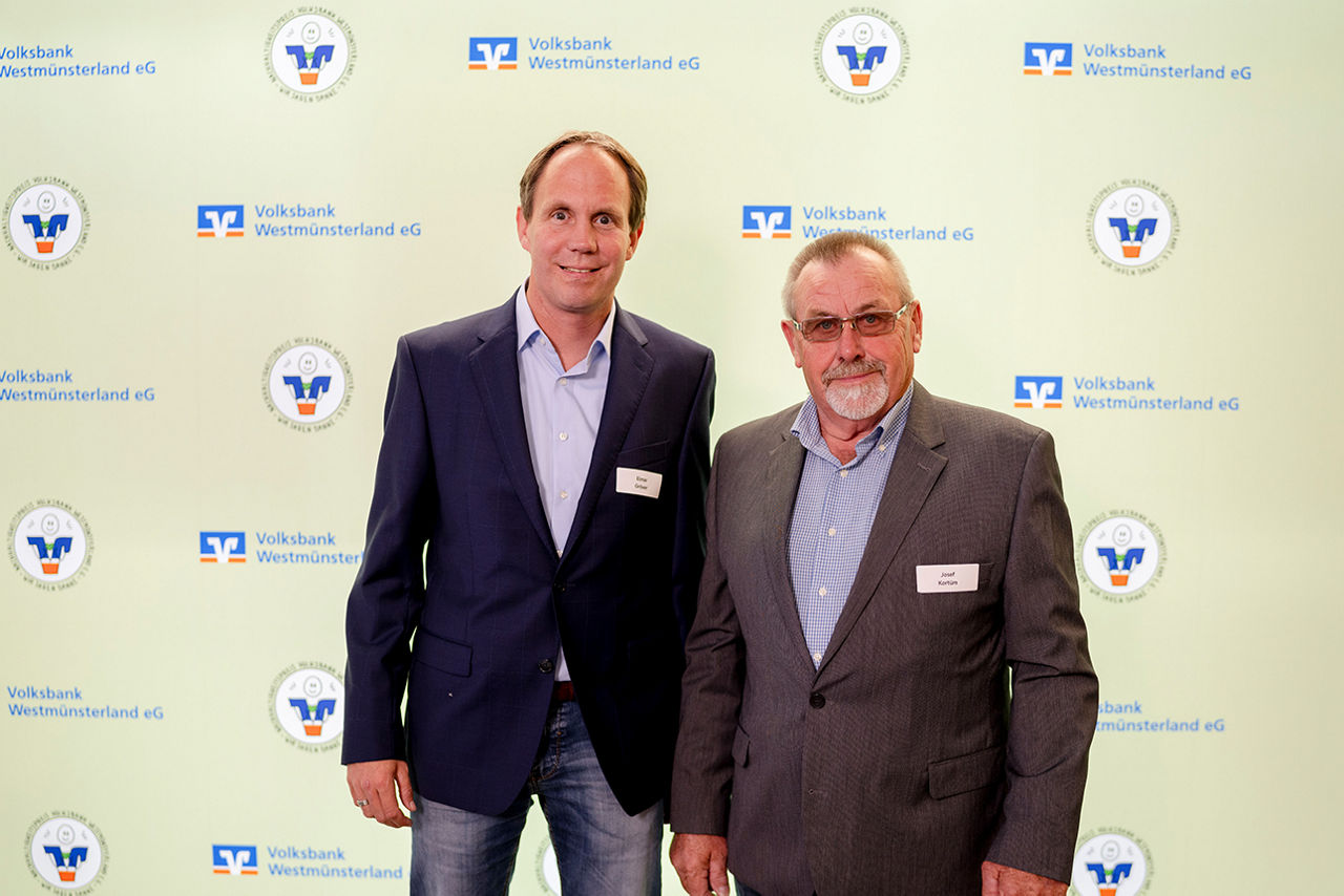 Foto von Elmar Gröver und Josef Kortüm