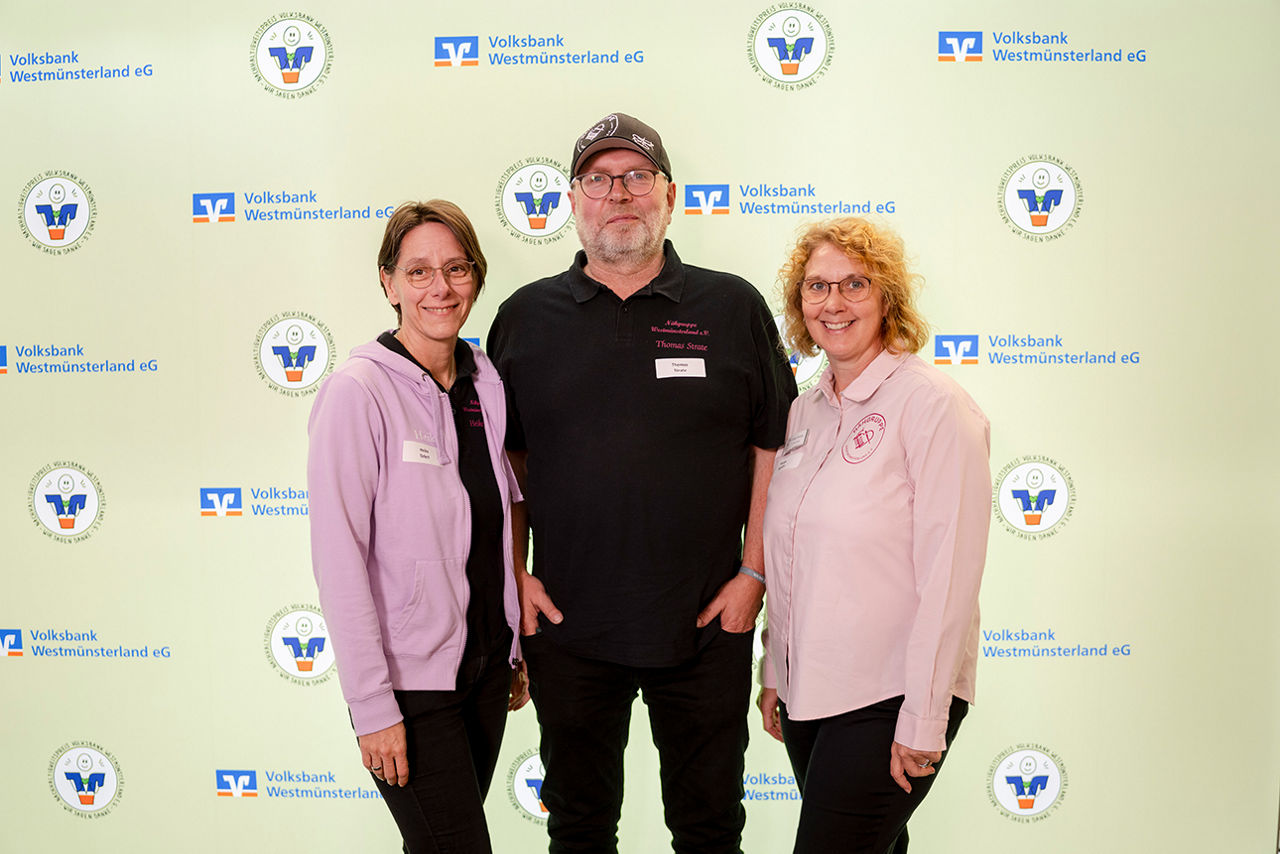 Foto von Heike Tefert, Thomas Strate und Tanja Strate