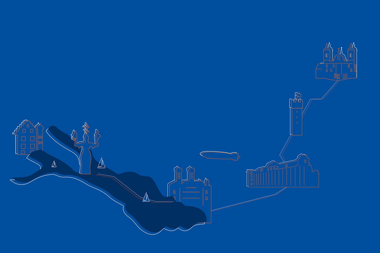 Geschäftsgebiet der Volksbank Bodensee-Oberschwaben