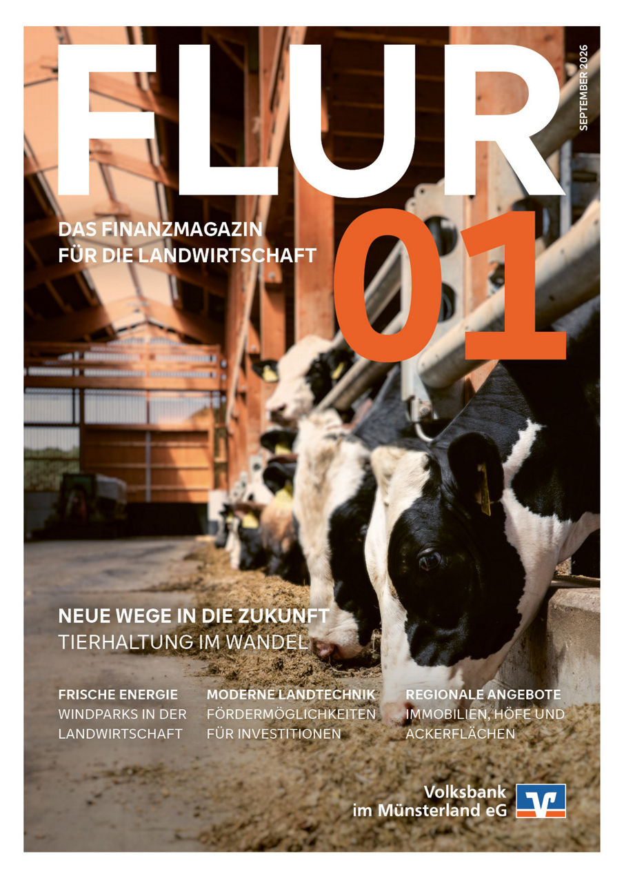 Cover des FLUR-Magazins (mit Titel und Gestaltungselementen).