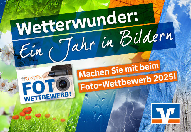 Fotowettbewerb 2025 der Volksbank PLUS