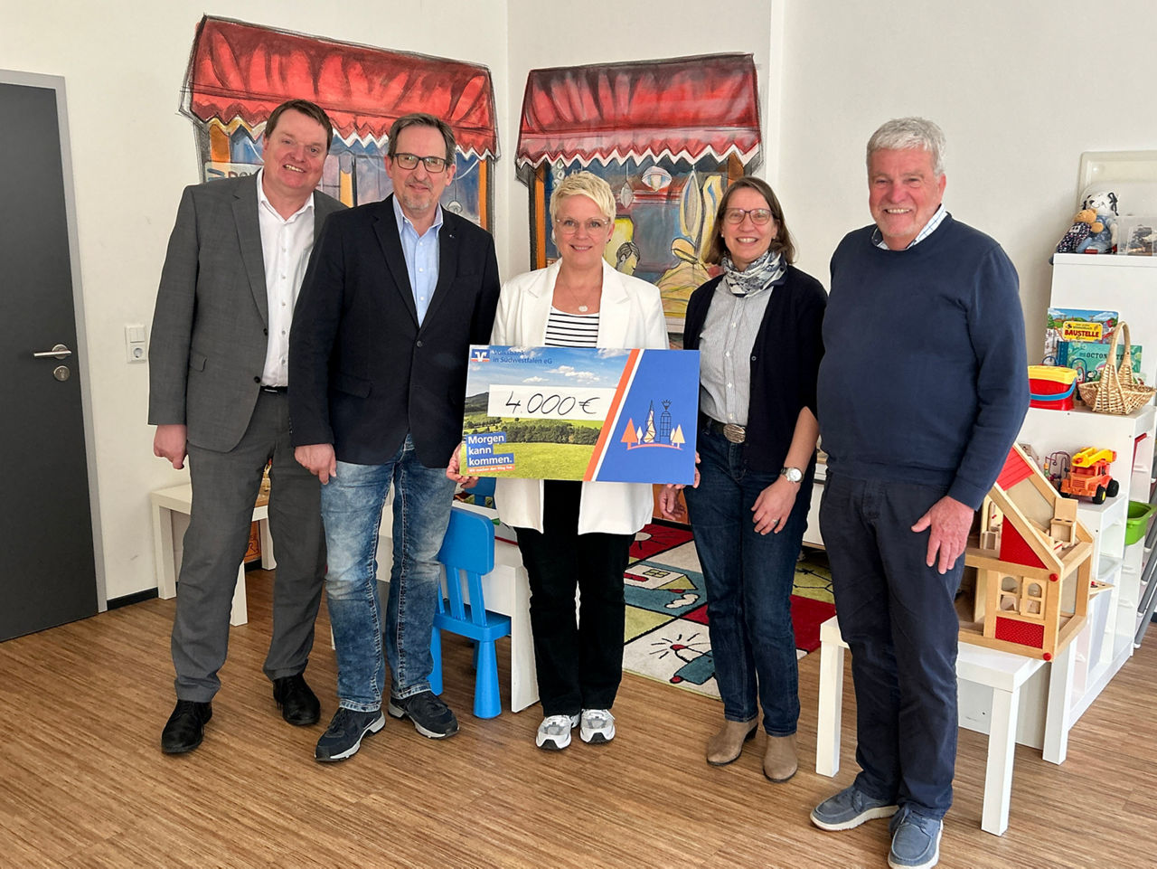 Spendenübergabe