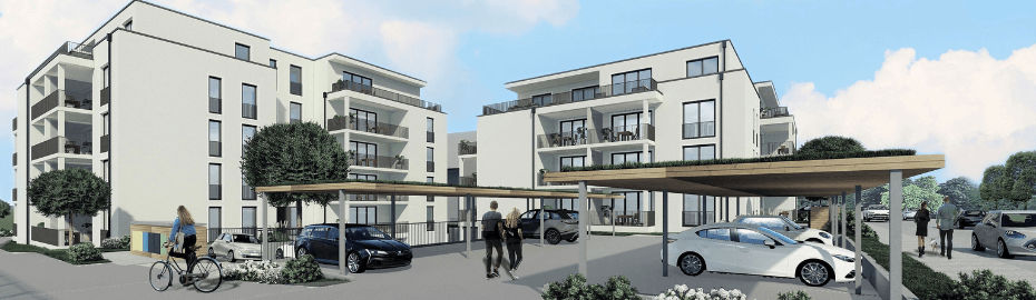 Blick auf VIS-Á-VIS Homburg 