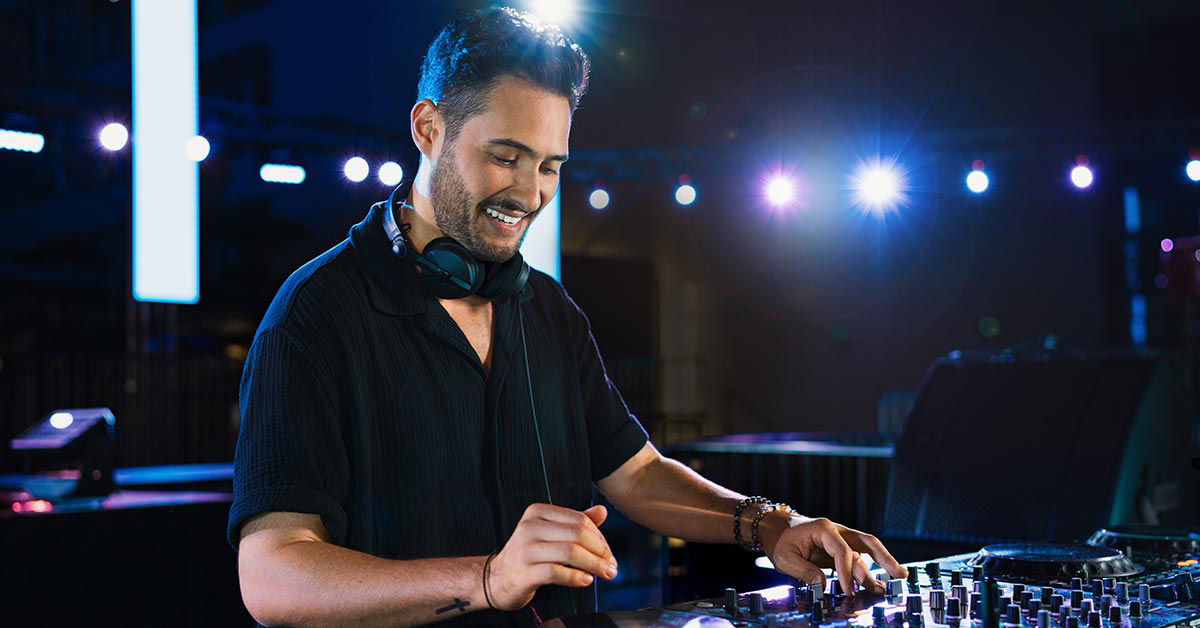 DJ legt auf