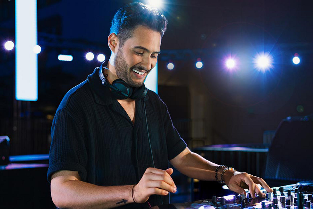 DJ legt auf