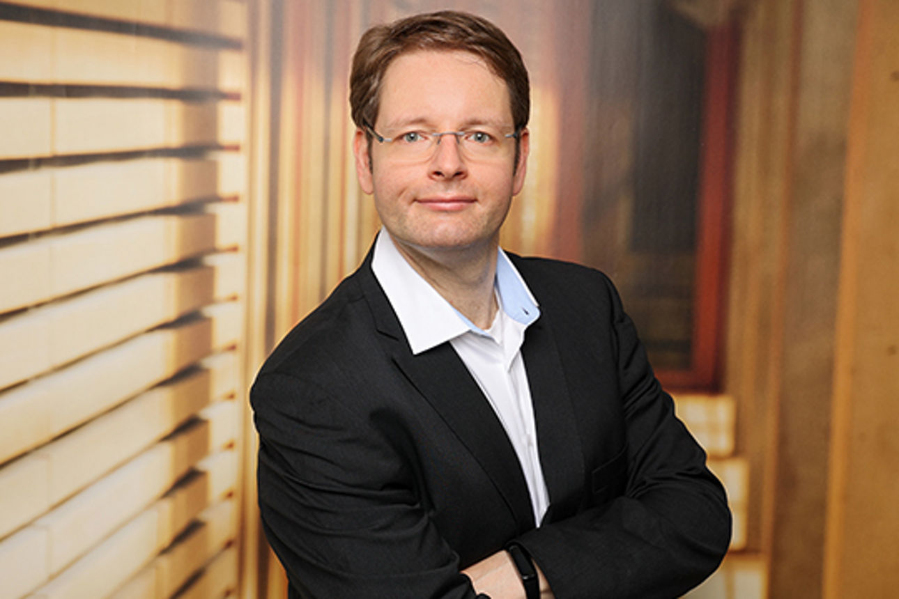 Filialleiter Tim Hellmich
