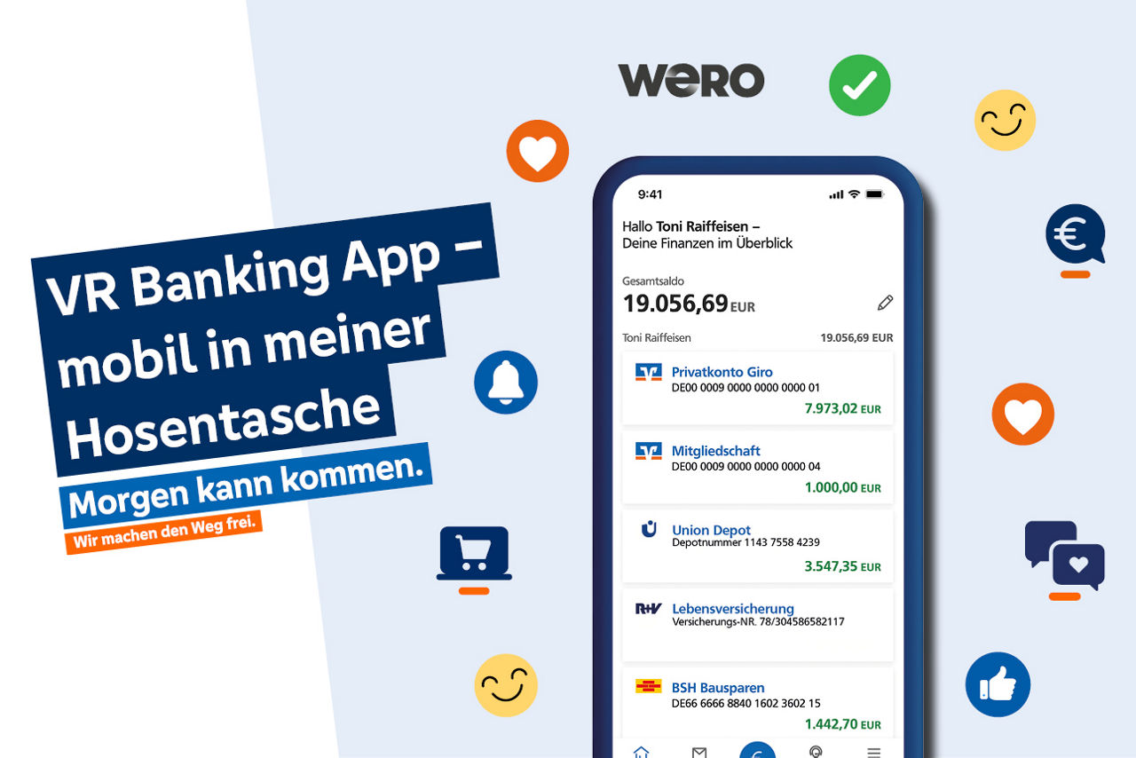 KeyVisual VR Banking App