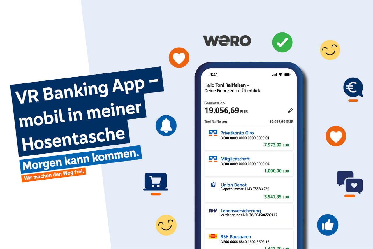KeyVisual VR Banking App