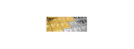 Gold und Silberbarren