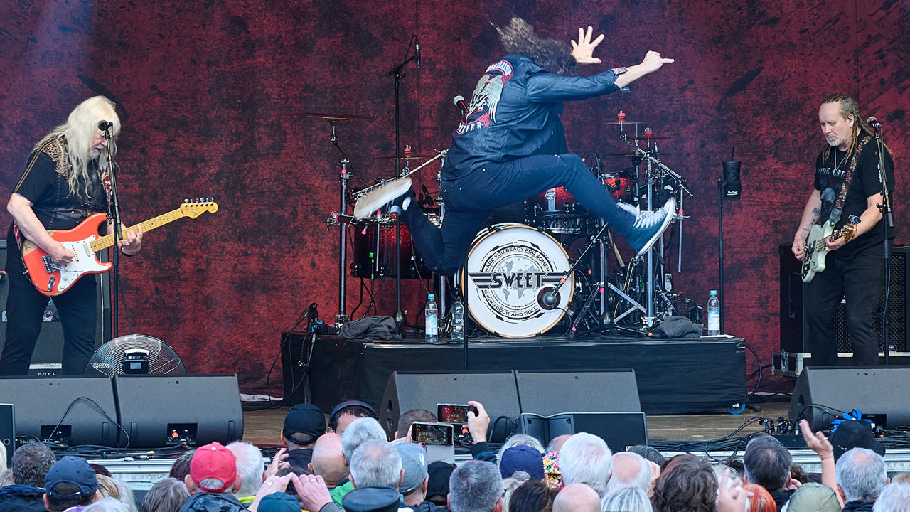 Sweet auf der Bühne