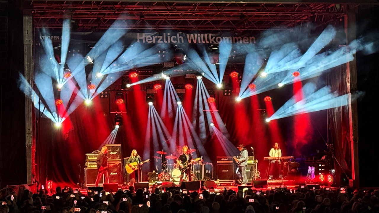 Blick auf die Konzertbühne