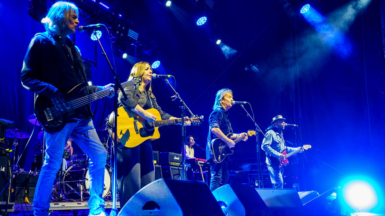 Chris Norman und Band auf der Bühne