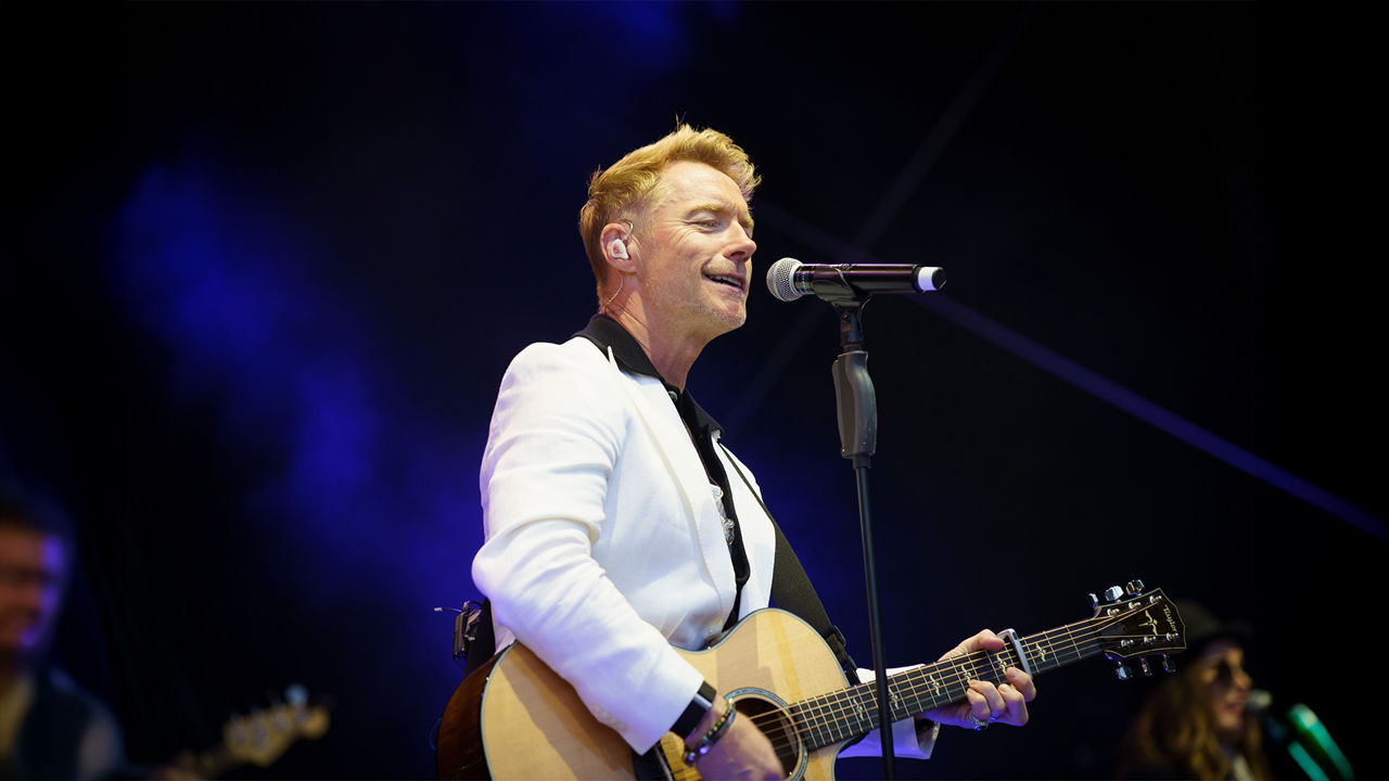 Ronan Keating auf der Bühne