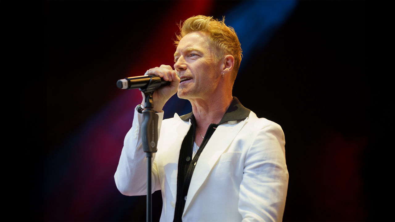 Ronan Keating auf der Bühne