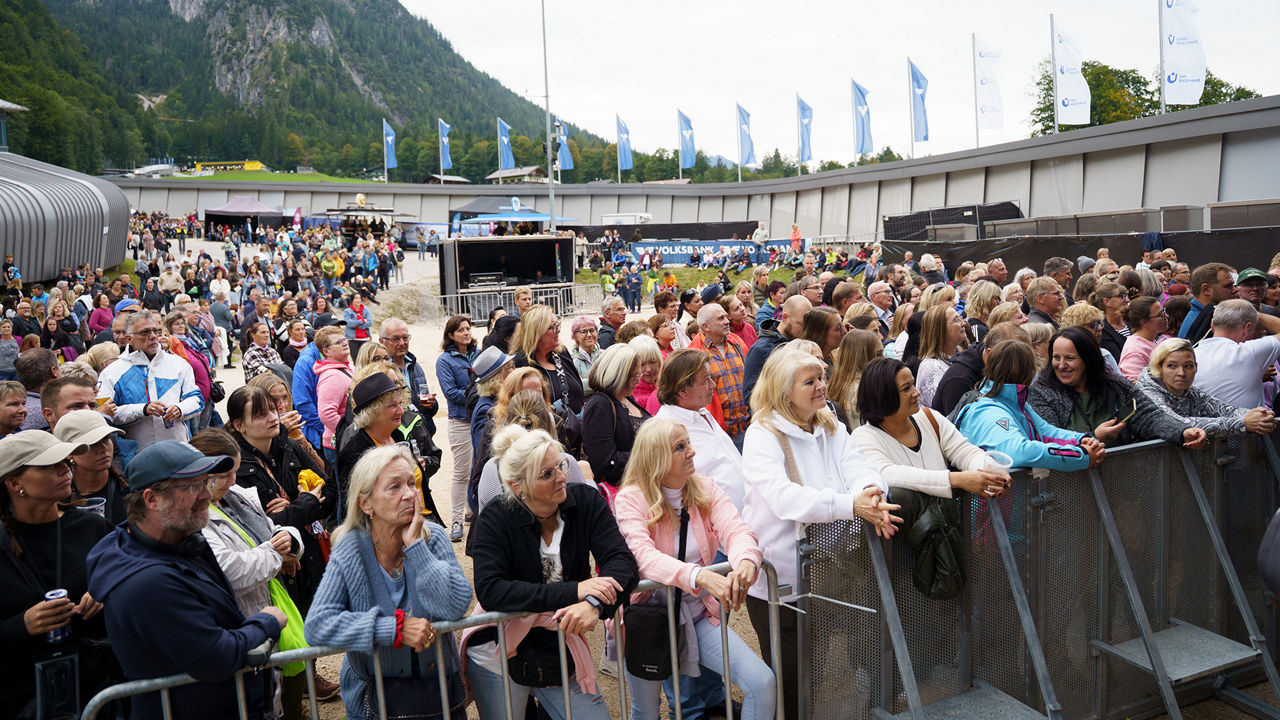 Blick auf das Publikum
