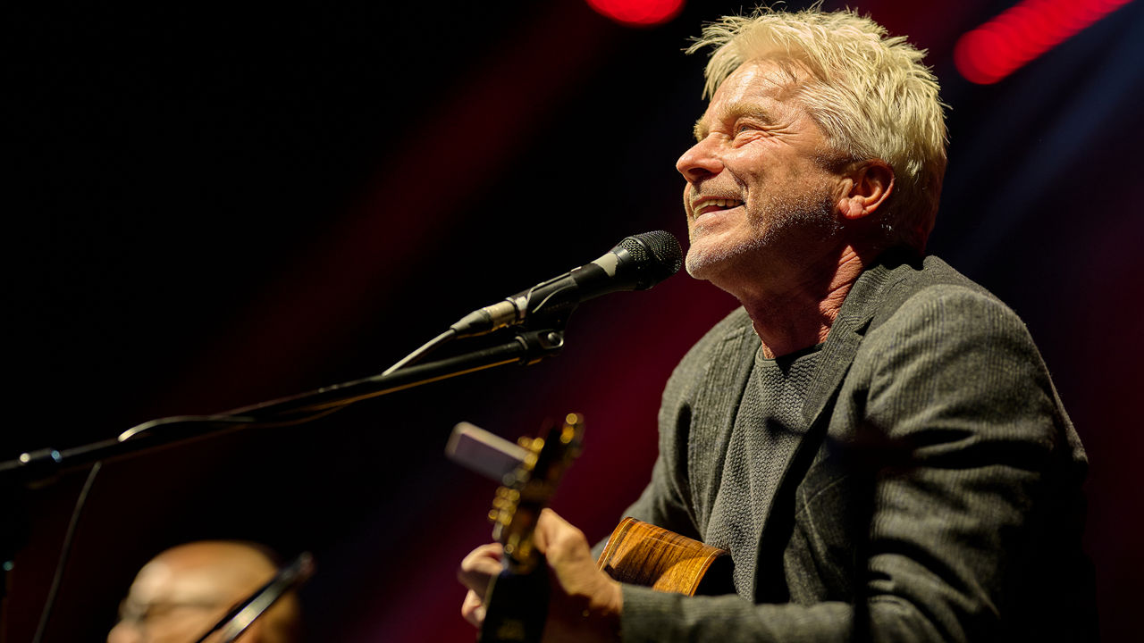 Werner Schmidbauer auf der Bühne