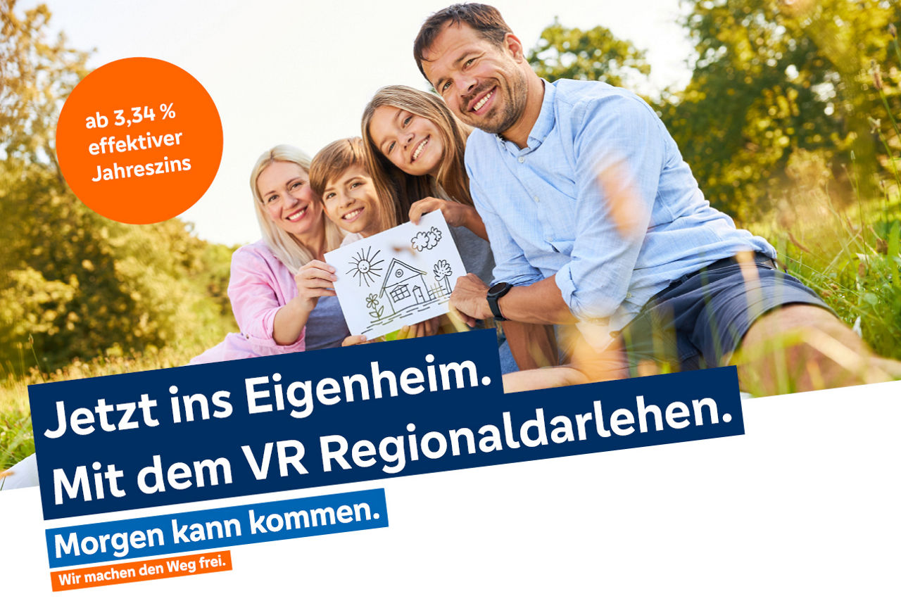 KeyVisual VR Regionaldarlehen
