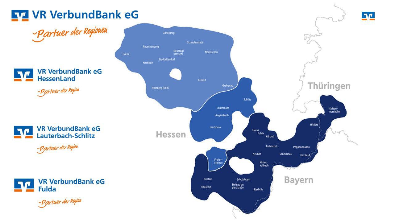 Geschäftsgebietkarte